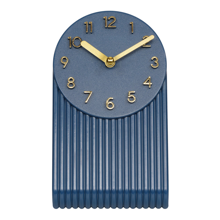 437-3015NB Groves Table Clock - Navy Blue