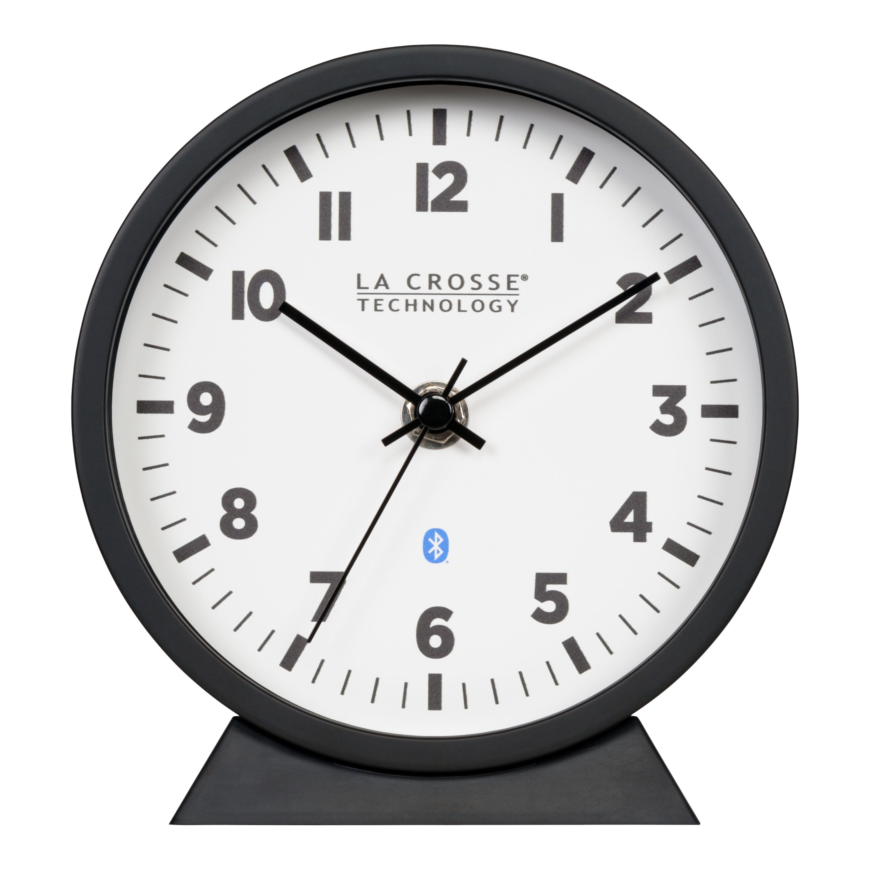 437-3816 Insta-Set Table/Wall Clock with Bluetooth® Technology
