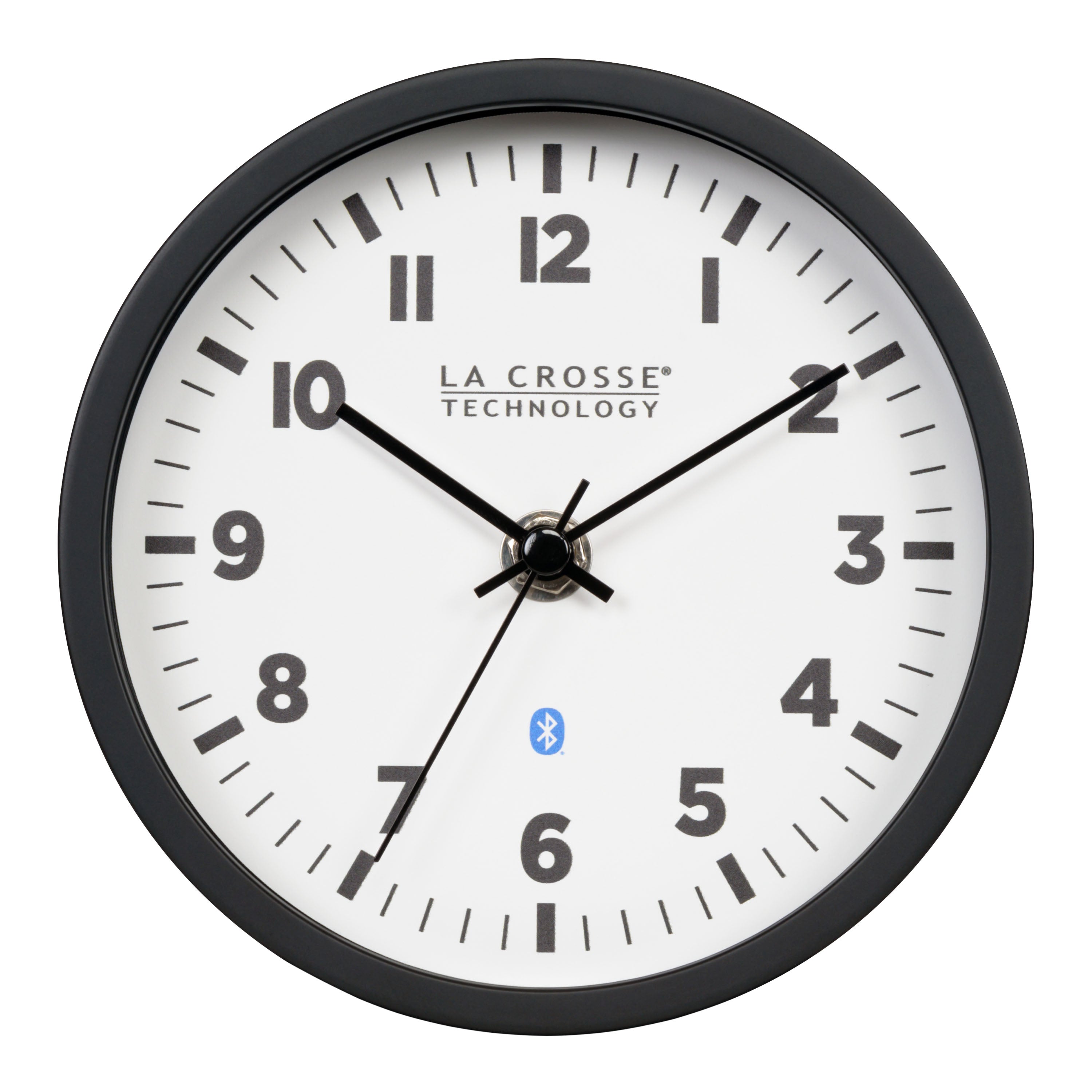437-3816 Insta-Set Table/Wall Clock with Bluetooth® Technology