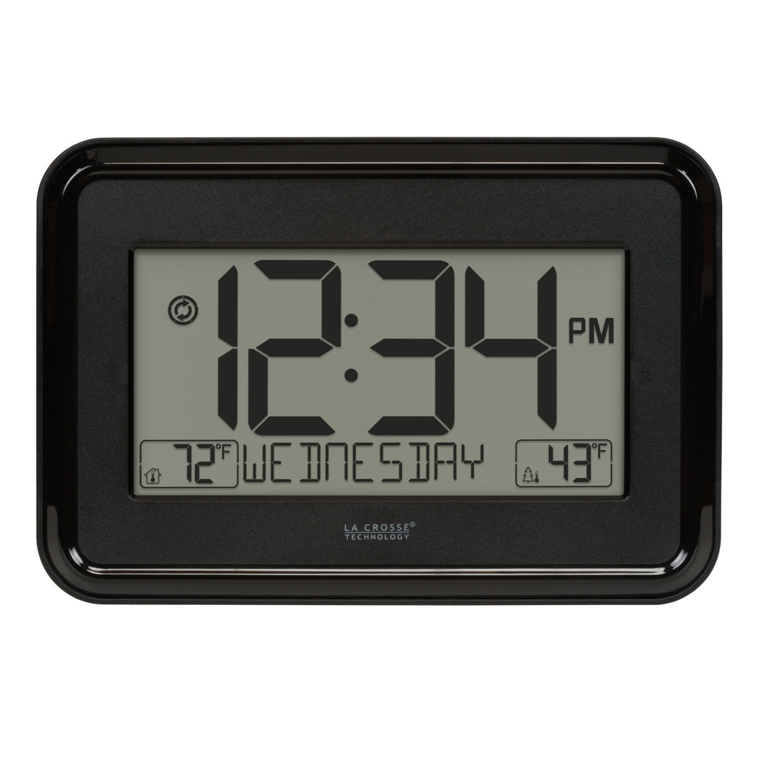 513-1412 Digital Clock with Indoor/Outdoor Temperature
