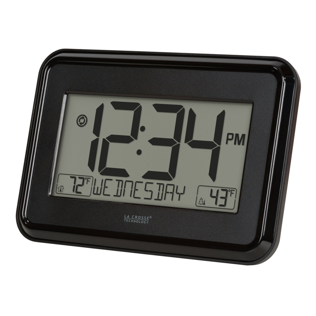 513-1412 Digital Clock with Indoor/Outdoor Temperature