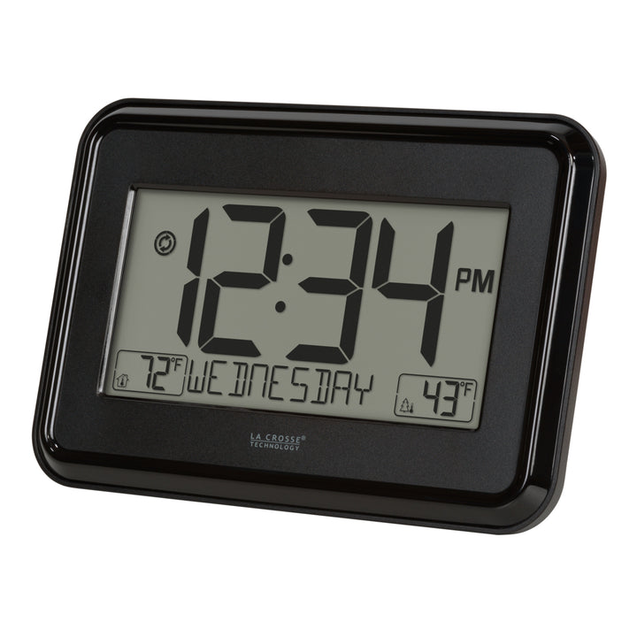 513-1412 Digital Clock with Indoor/Outdoor Temperature