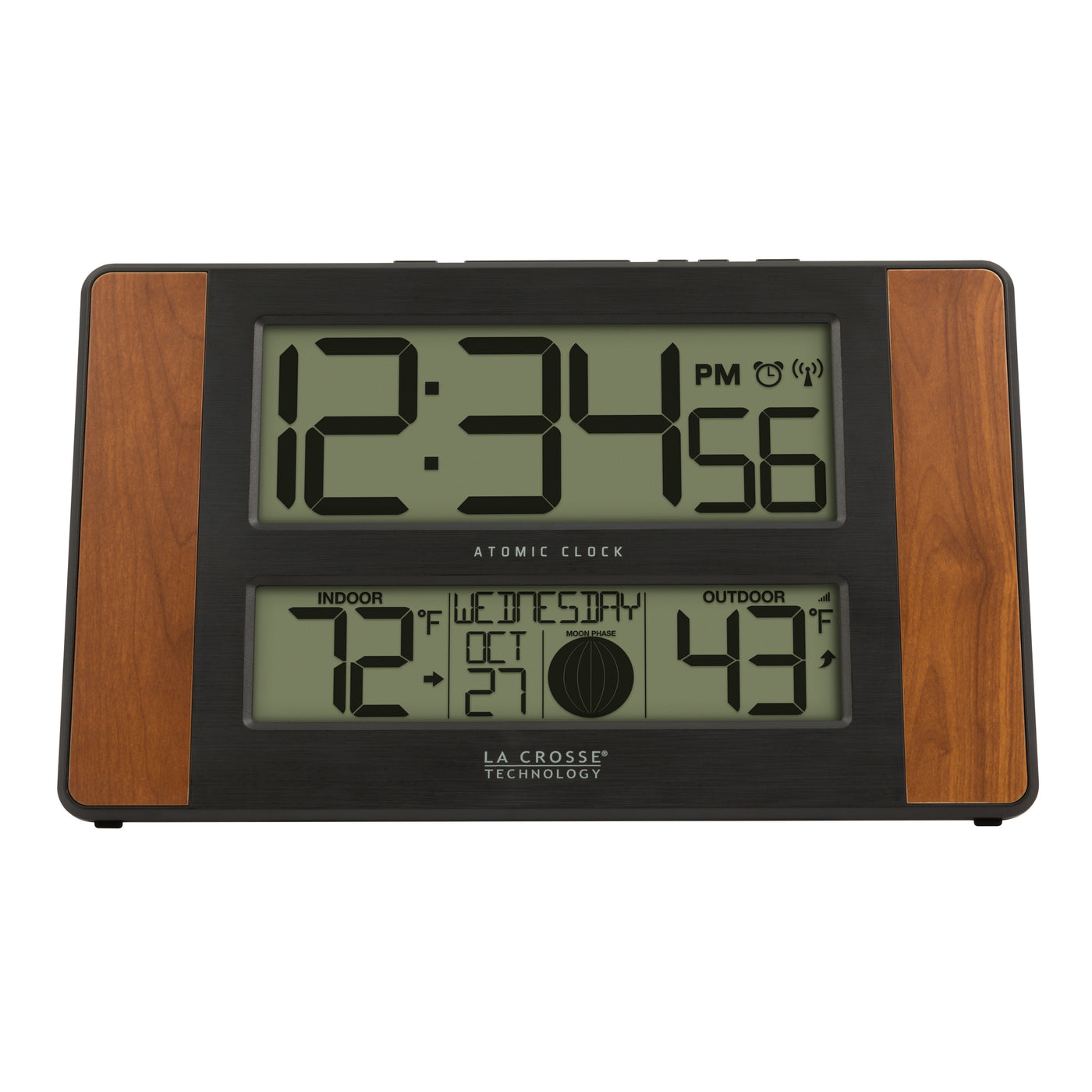 513-1417CHV2 Atomic Digital Wall Clock