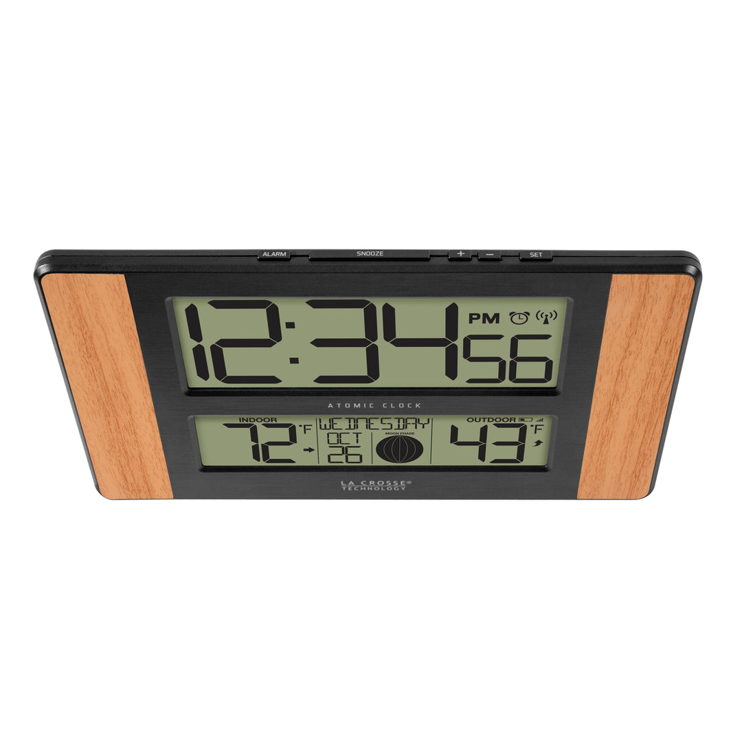 513-1417V6 Atomic Digital Wall Clock