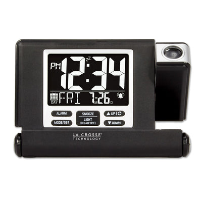 616A-56647V2 Travel Projection Alarm w/ USB Charging