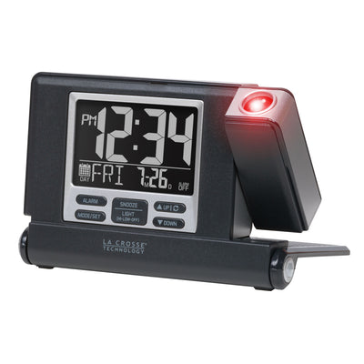 616A-56647V2 Travel Projection Alarm w/ USB Charging