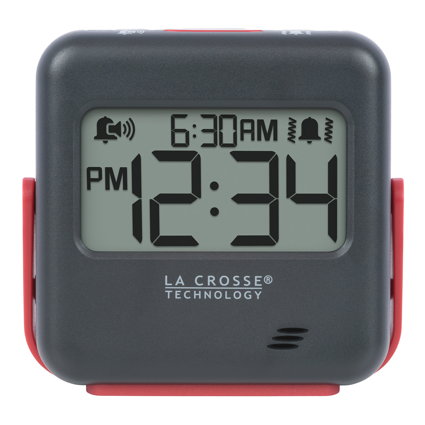 617-147 Buzz Digital Alarm Clock with Vibration and Loud Sound