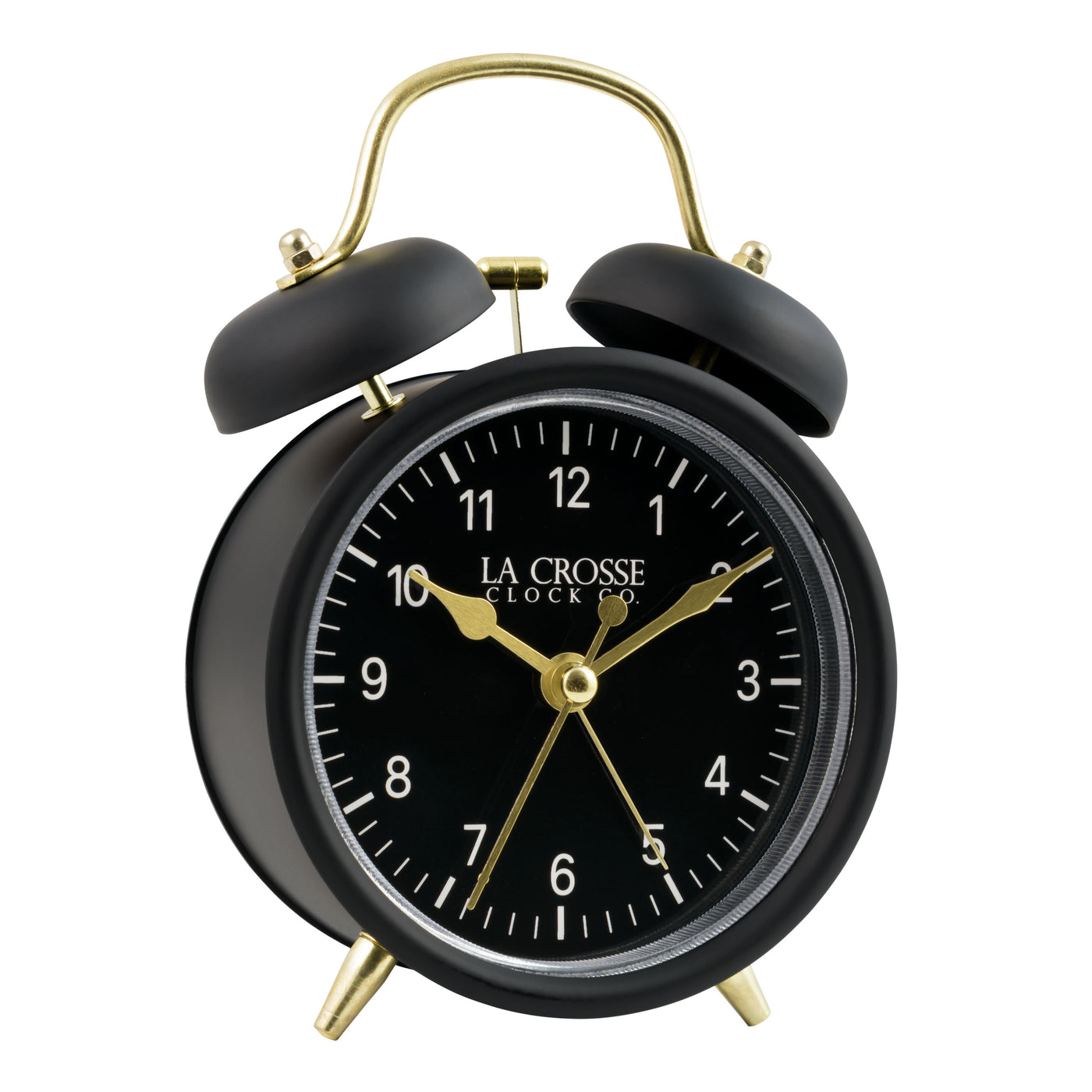 Twin Bell Alarm Clock | Retro Alarm Clock with Bells | La Crosse