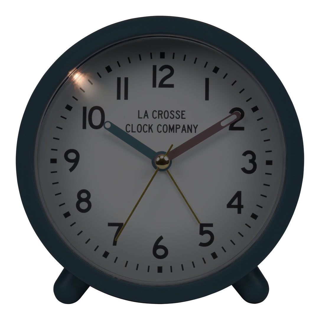 617-3816B 4.4-inch Analog Quartz Alarm Clock