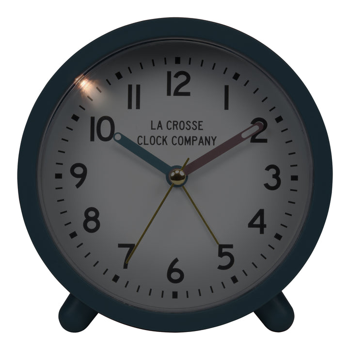 617-3816B 4.4-inch Analog Quartz Alarm Clock