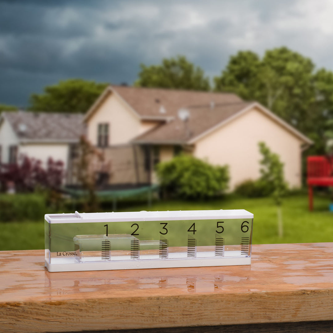 705-111 Cascading Rain Gauge Lifestyle 1
