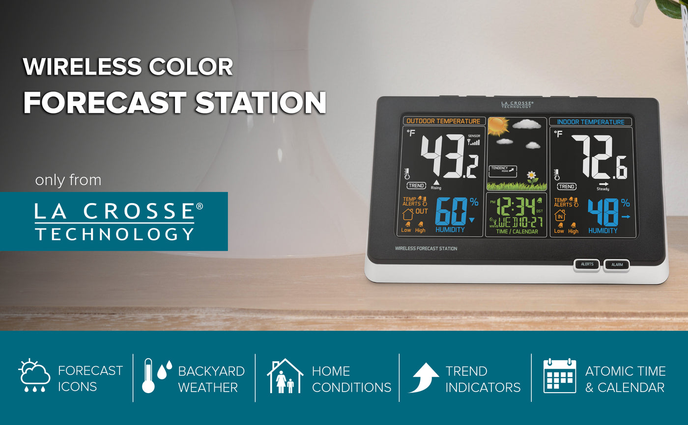 308-1414BV2 Wireless Color Weather Station