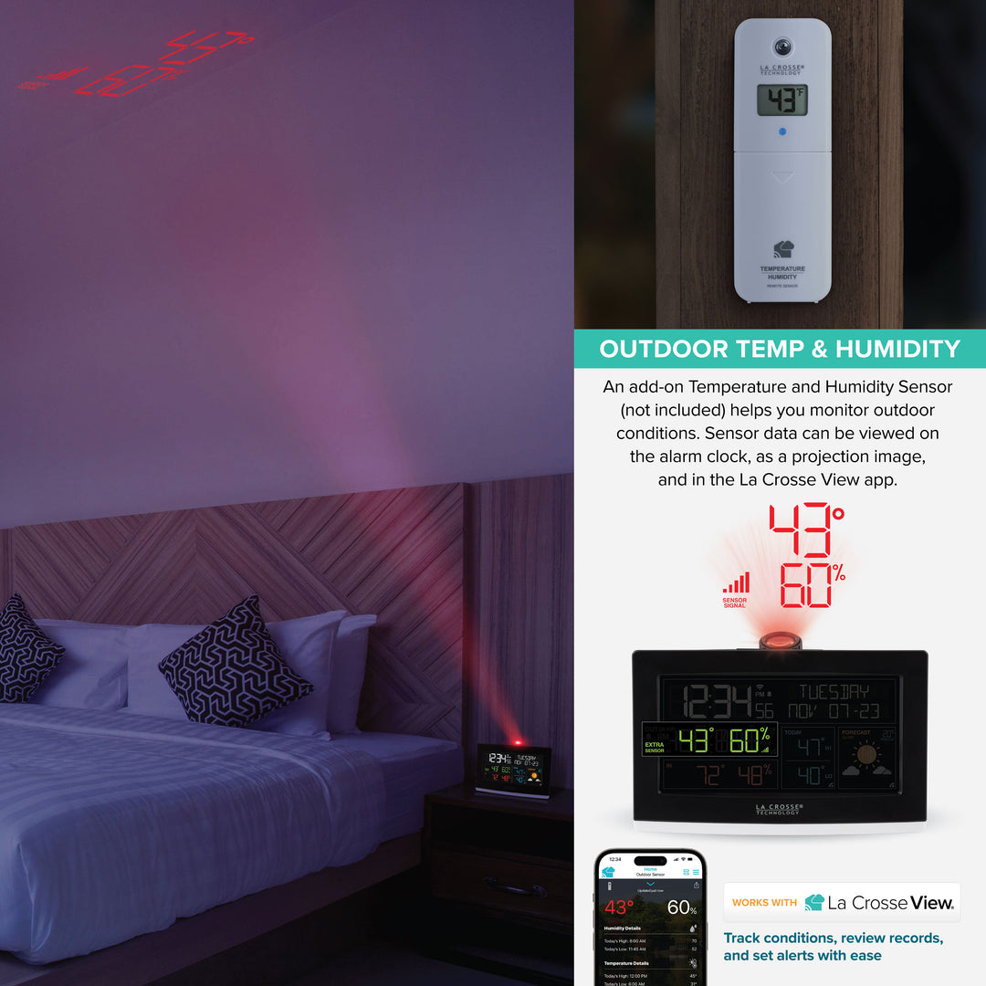 Add an outdoor sensor