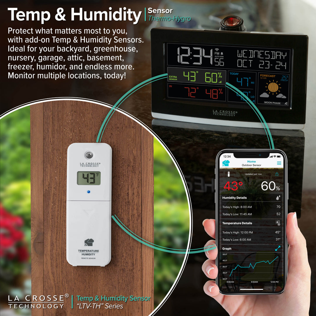 C82929v2 Wi-Fi Projection Alarm Clock