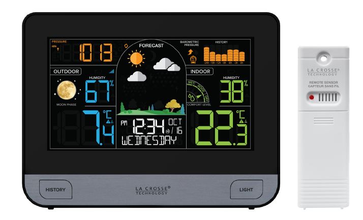 CA74177 Wireless Color Weather Station