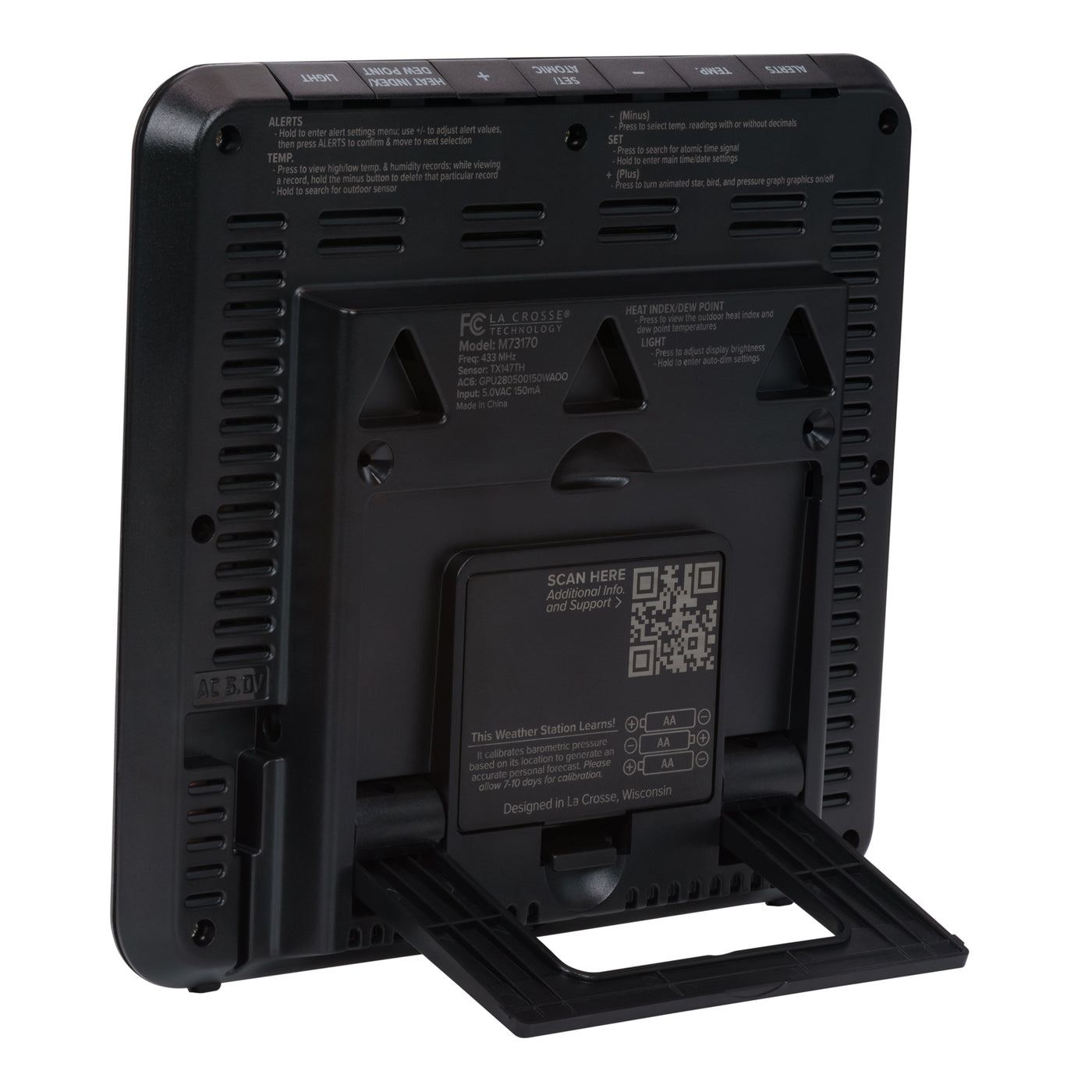 M73170 Wireless Color Weather Station – La Crosse Technology Wireless color weather station