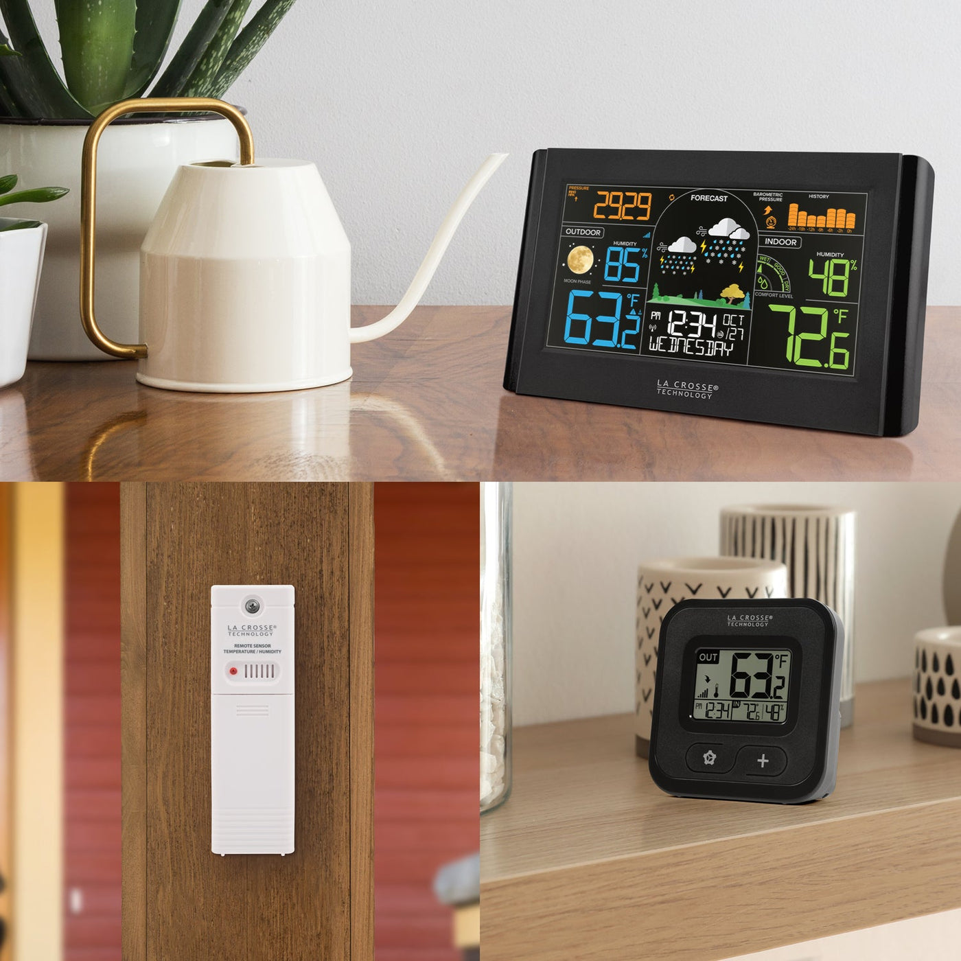 308-27937 Wireless Color Weather Station