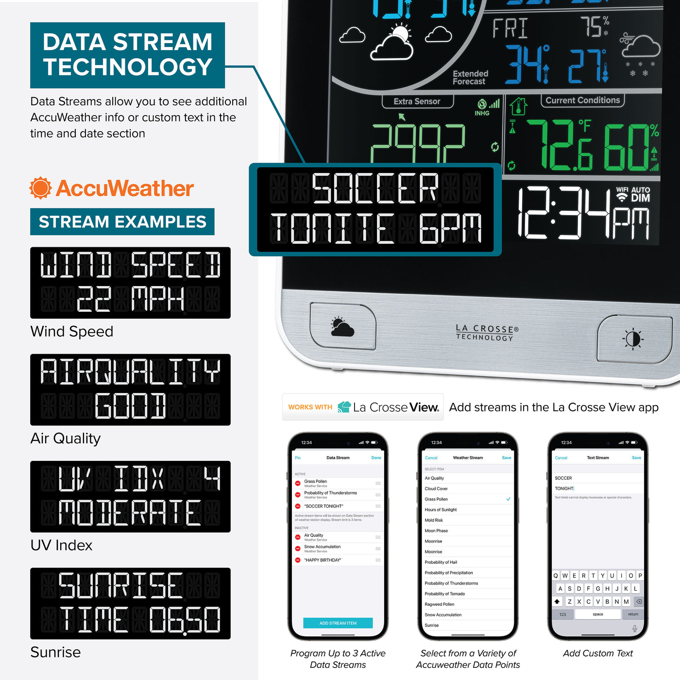 LA CROSSE TECHNOLOGIE STATION METEO PRO - Spotvision