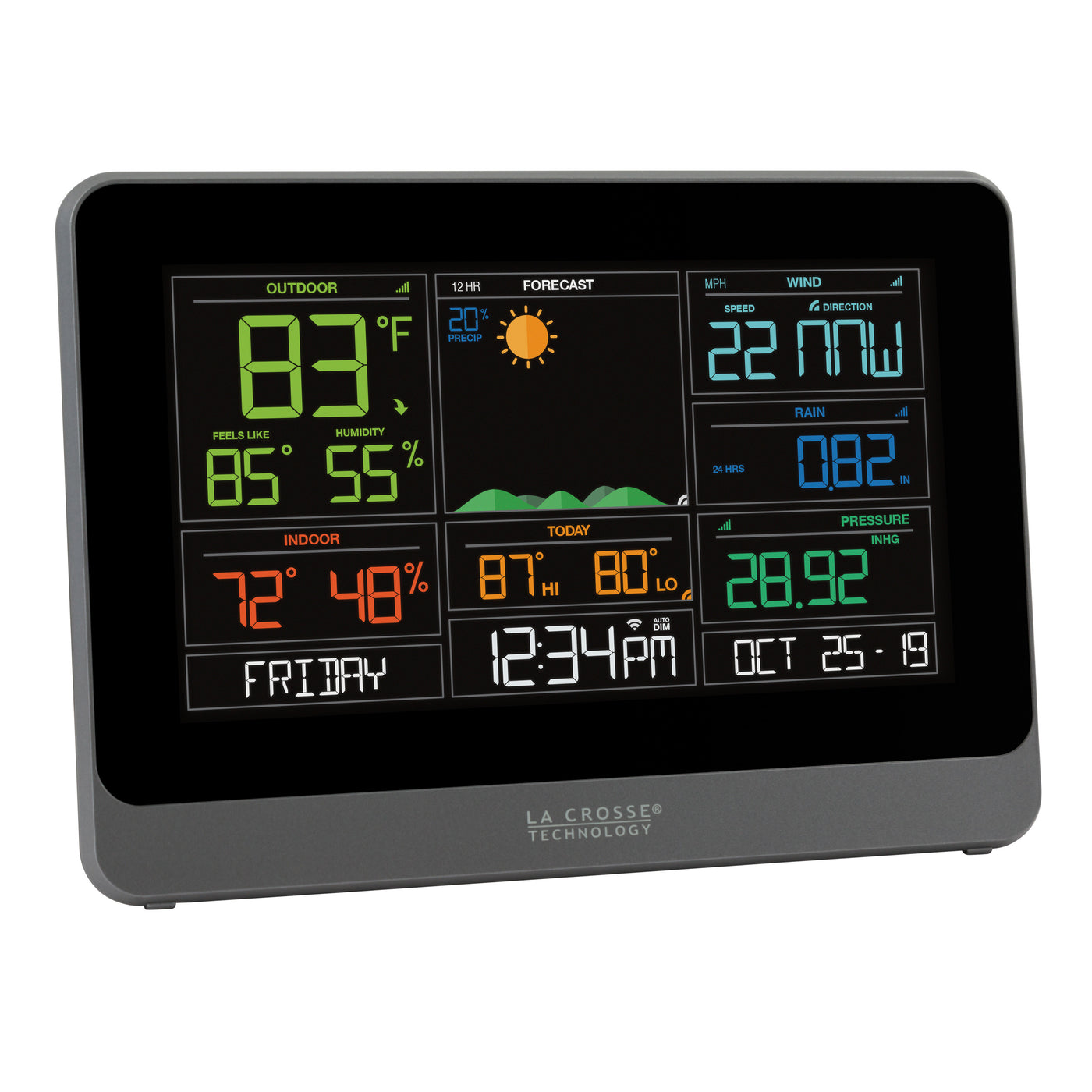 V30 WIFI Weather Station AccuWeather Display