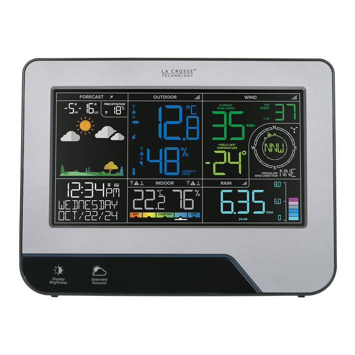 WiFi Professional Weather Station | Enhanced Weather Display | La