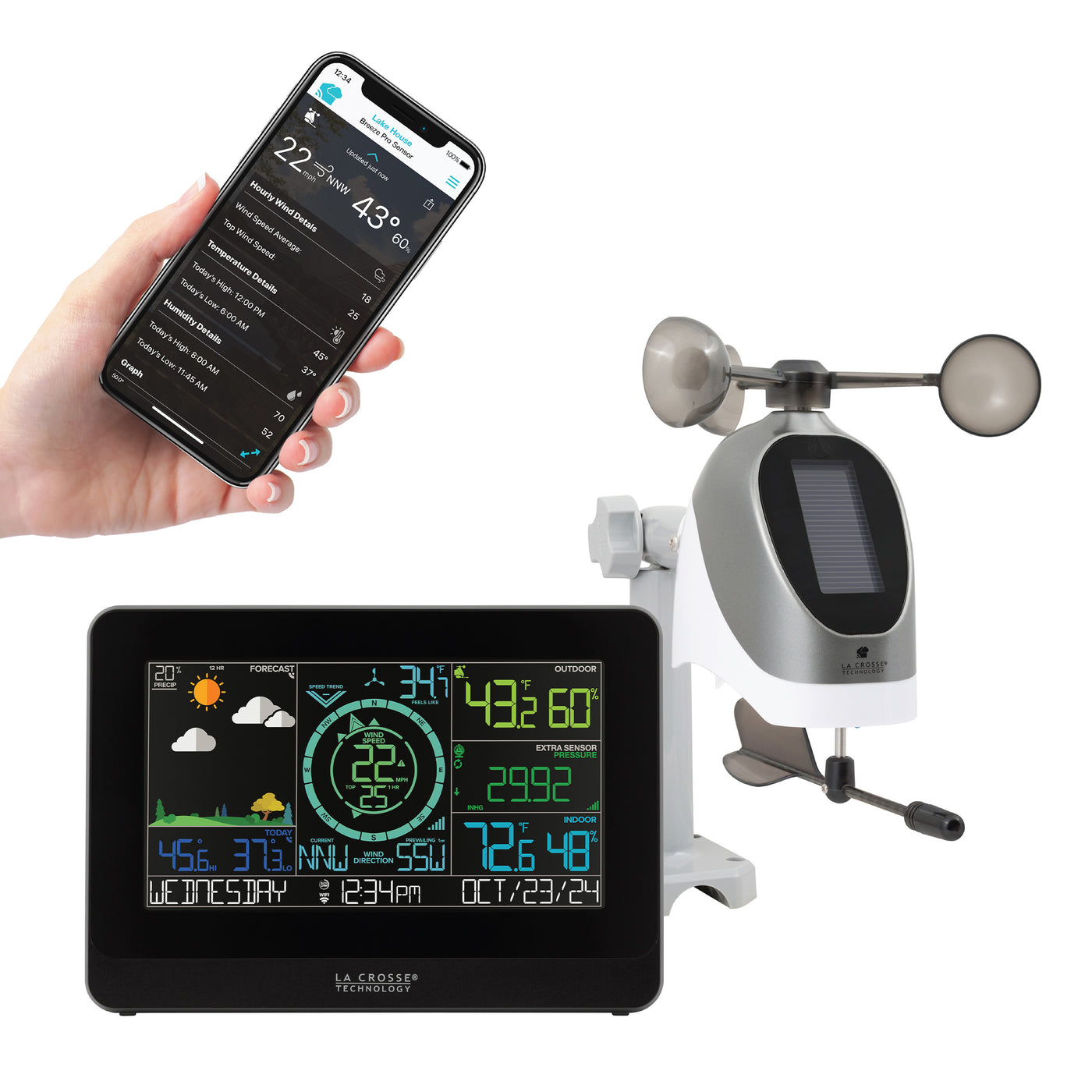 V50 Wi-Fi Wind and Weather Station