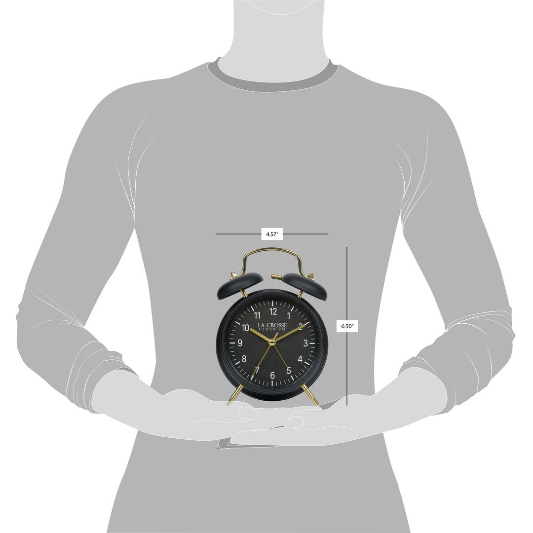 W72449 Twin Bell Alarm Clock