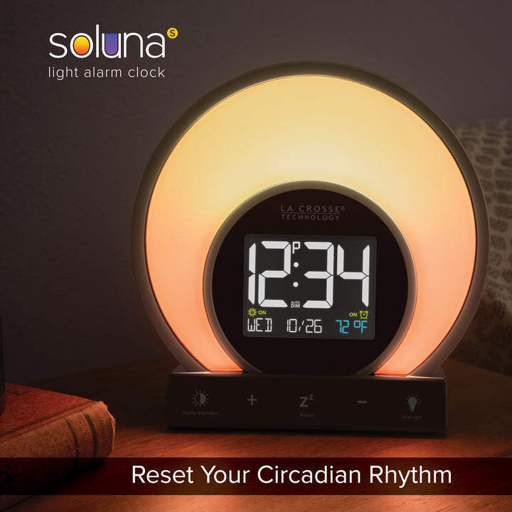 W74146 Soluna S Light Alarm Clock