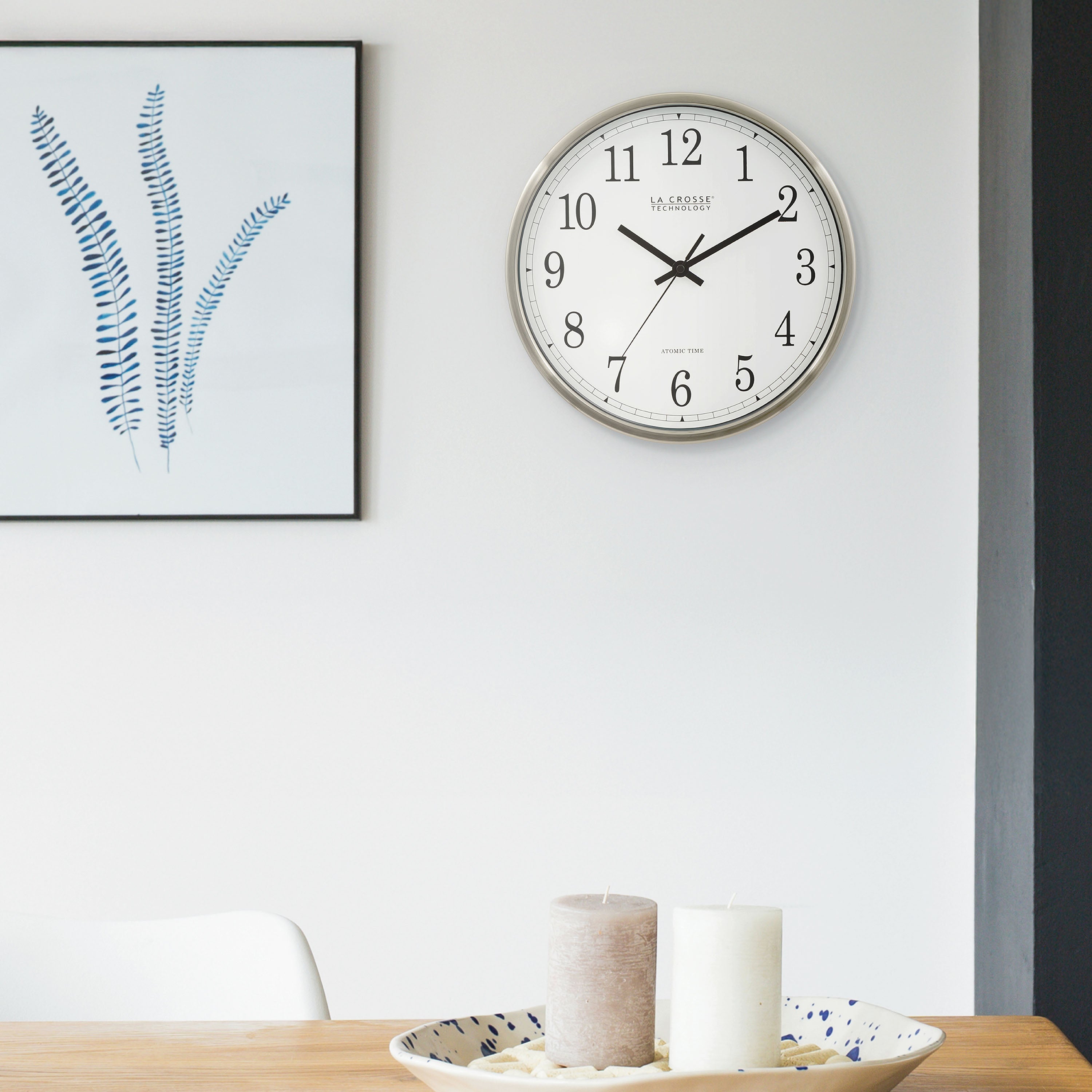 Atomic Wall Clock 12-Inch | Analog Clocks | La Crosse Technology