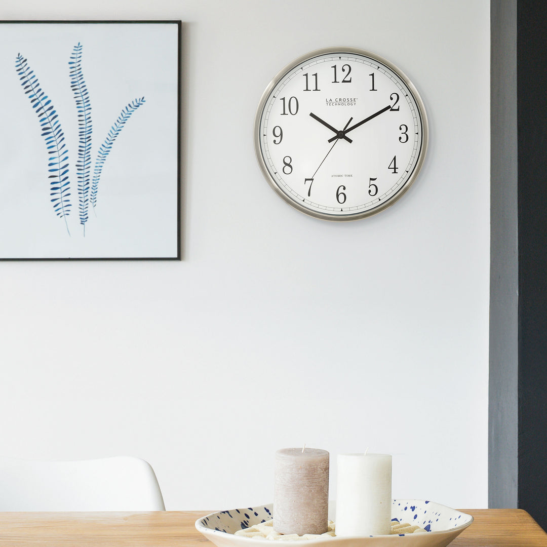 WT-3126BX1 12-inch Atomic Wall Clock