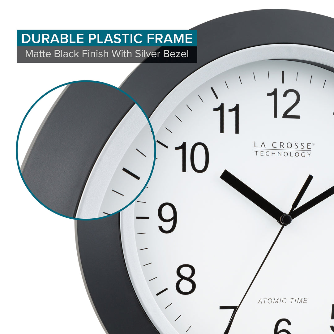 WT-3129BX1 12-inch Atomic Wall Clock