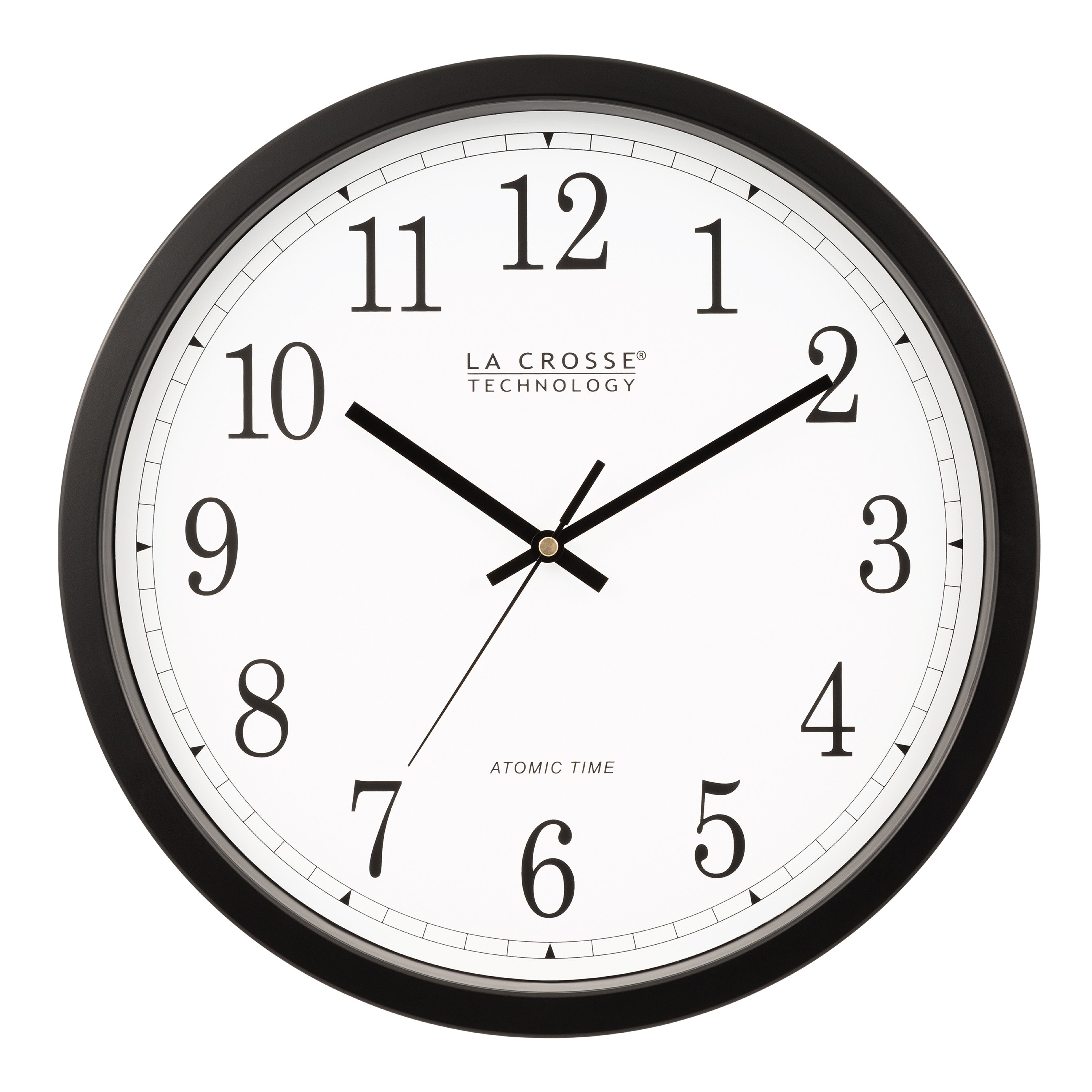 La Crosse Technology Wt-3143a 14 Atomic Analog Wall Clock, Black