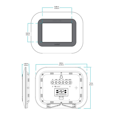 WT-8005-S Dimensions