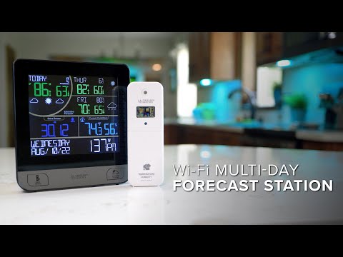 1684344 / V16 / C74443 Wi-Fi Multi-Day Forecast Station promotional support video