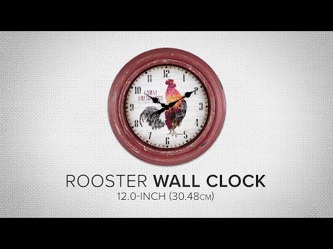404-3630 12 Inch Wall Clock