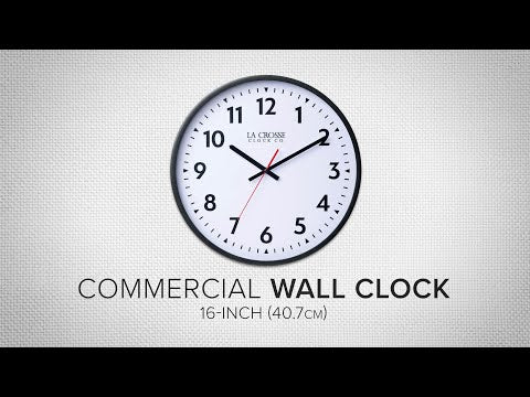 time is on CHINOCLASSICSTANDARD サイズ1 404-3841 16-inch Commercial Wall Clock