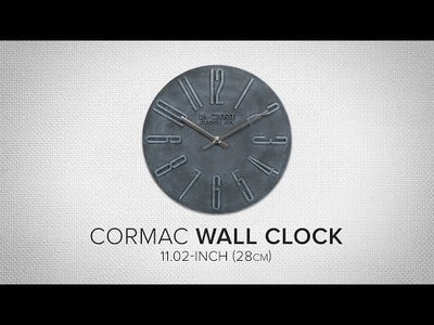 404-3028B 11-inch Cormac Wall Clock