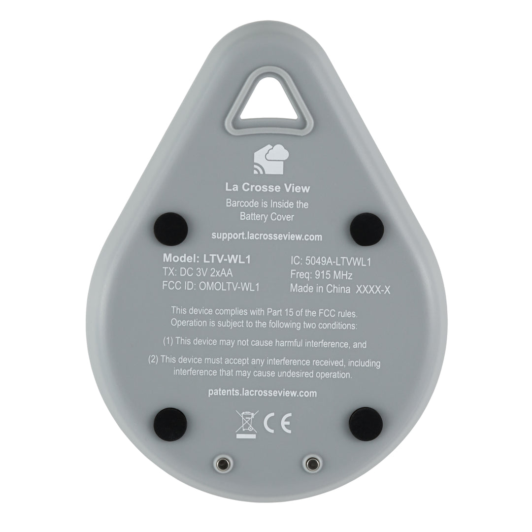 LTV-WL1-2 Water Leak and Temperature Sensor - 2 pack