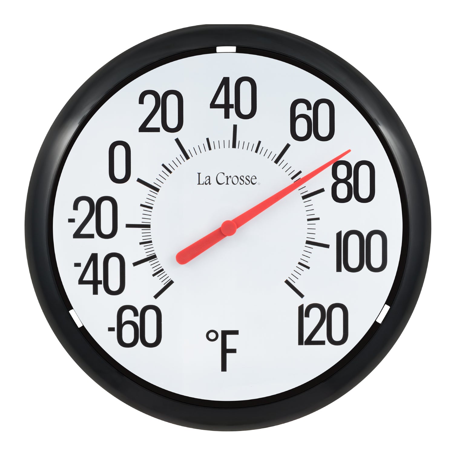 104-106BL La Crosse Indoor/Outdoor Analog Thermometer with Magnet - Blue