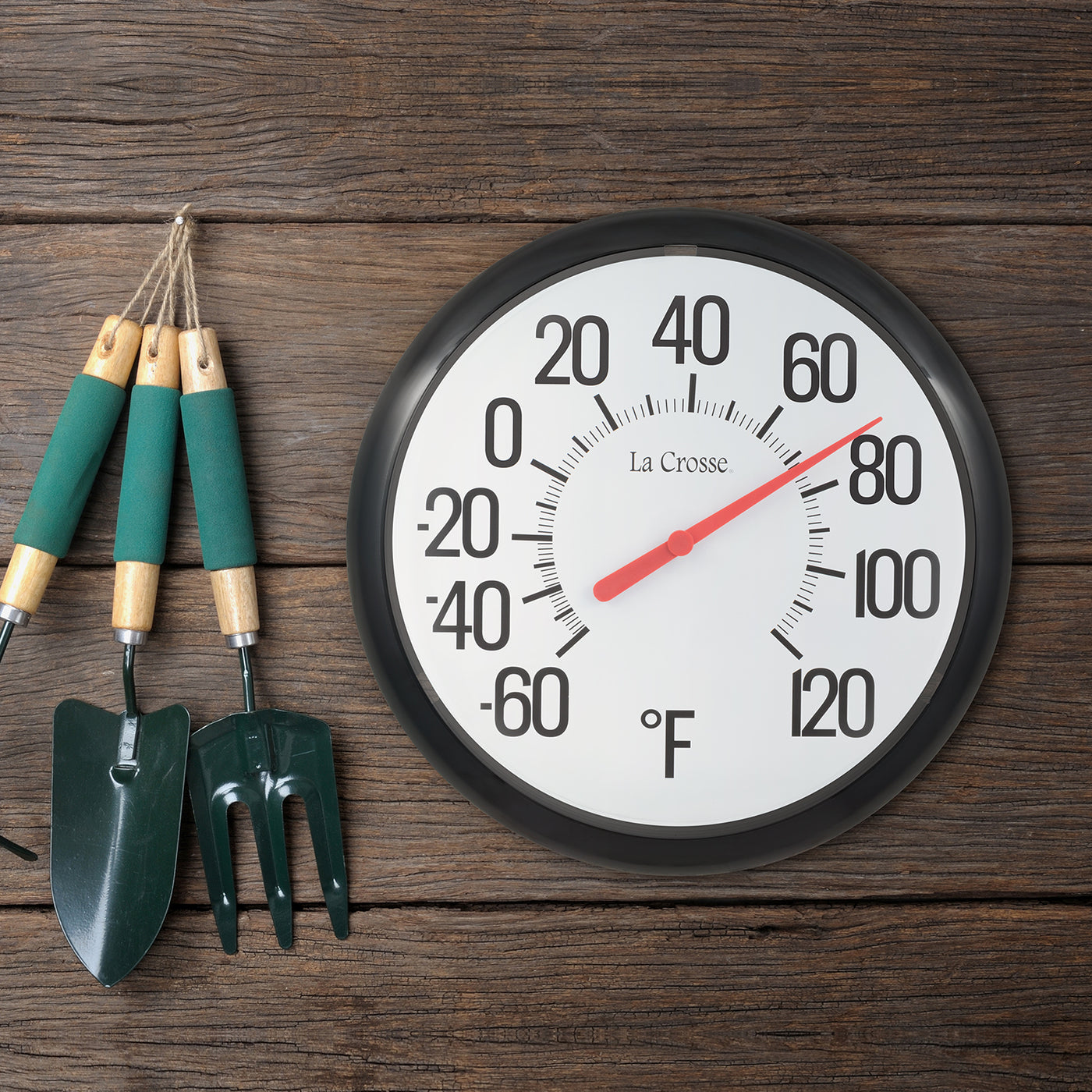 306-645 Solar-Powered Garden Thermometer – La Crosse Technology