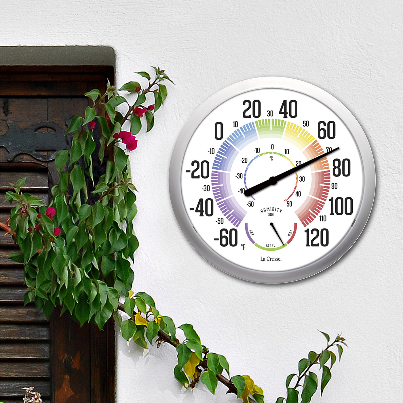 12 Inch Indoor/Outdoor Dial Thermometer – Marathon Watch