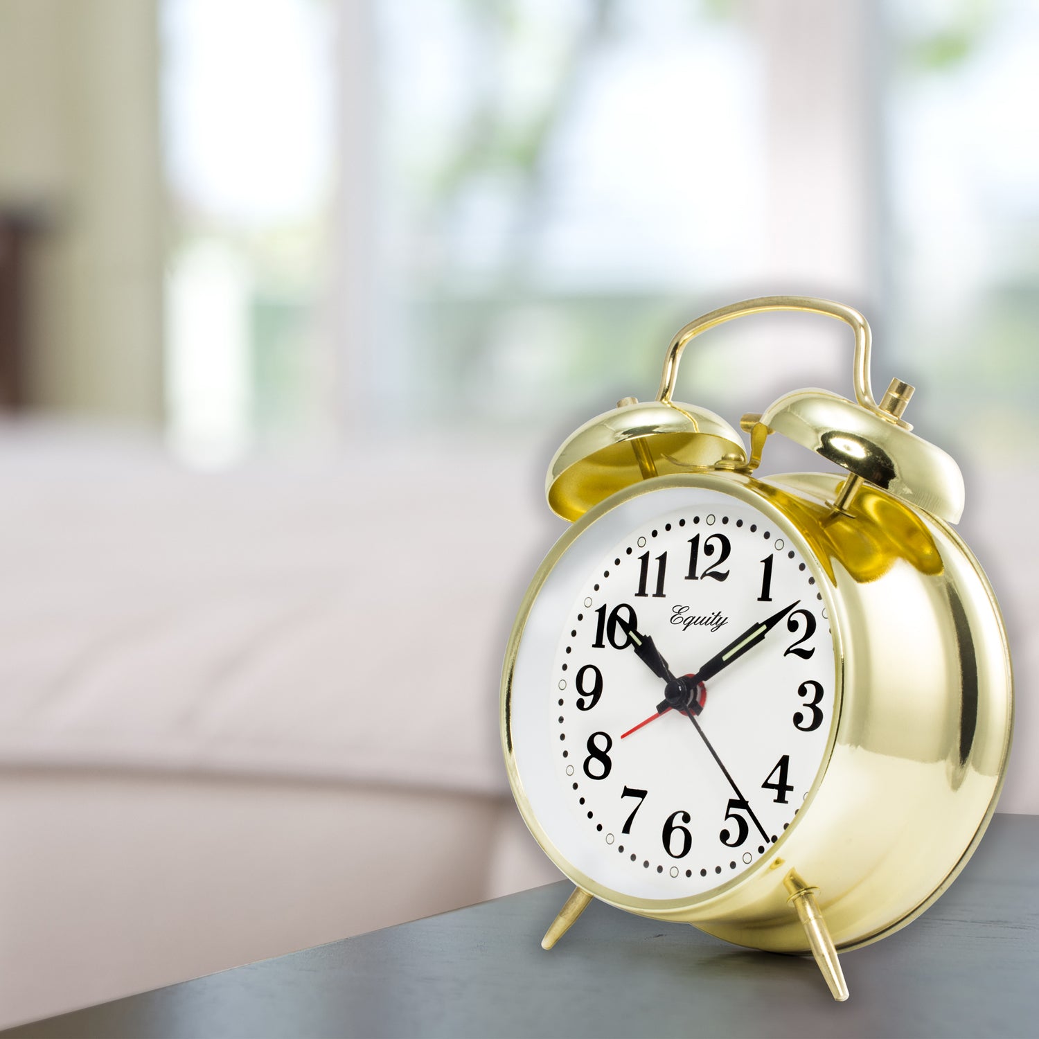 13012 Analog Key Wind Alarm Clock