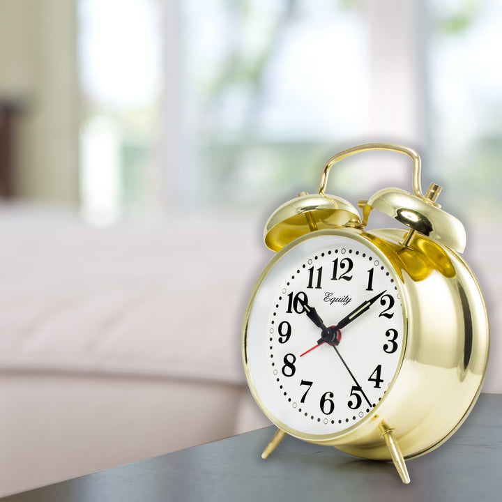 13012 Analog Key Wind Alarm Clock