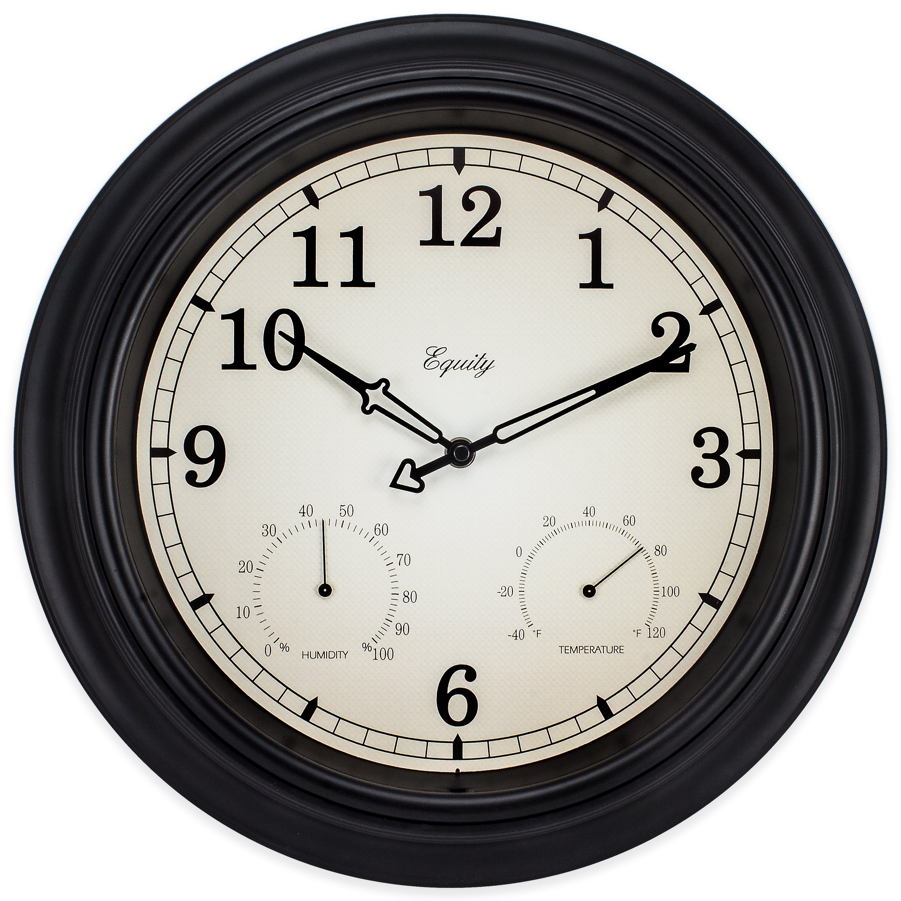 15.5 inch Indoor/Outdoor Wall Clock