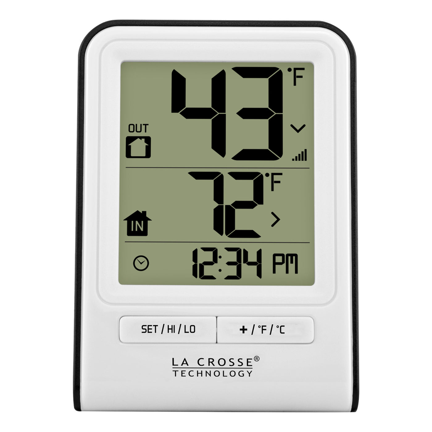 La Crosse Technology 308-1409BT-CBP Wireless Temperature Station,Black