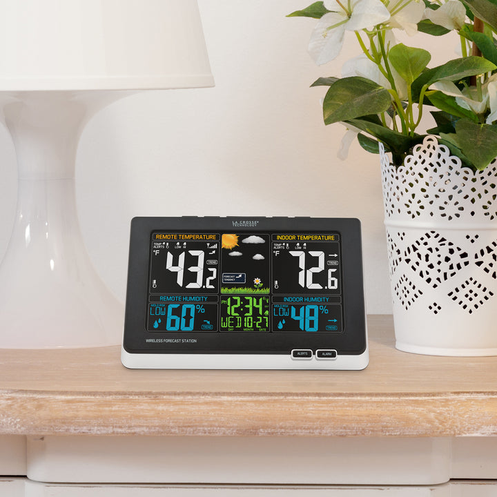 Stazione Meteo Wireless La Crosse Technology 308-148 – Termometro Interno/esterno Con Display LCD A Colori - 3