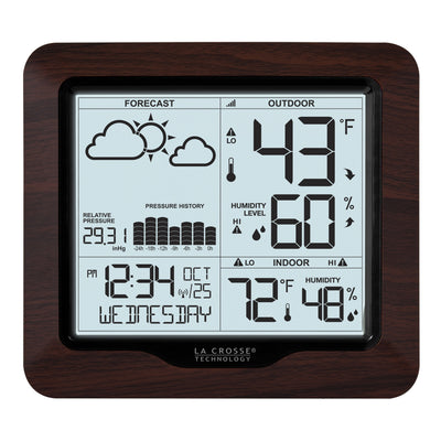 308-1417BLV2 Weather Station with Forecast and Atomic Time