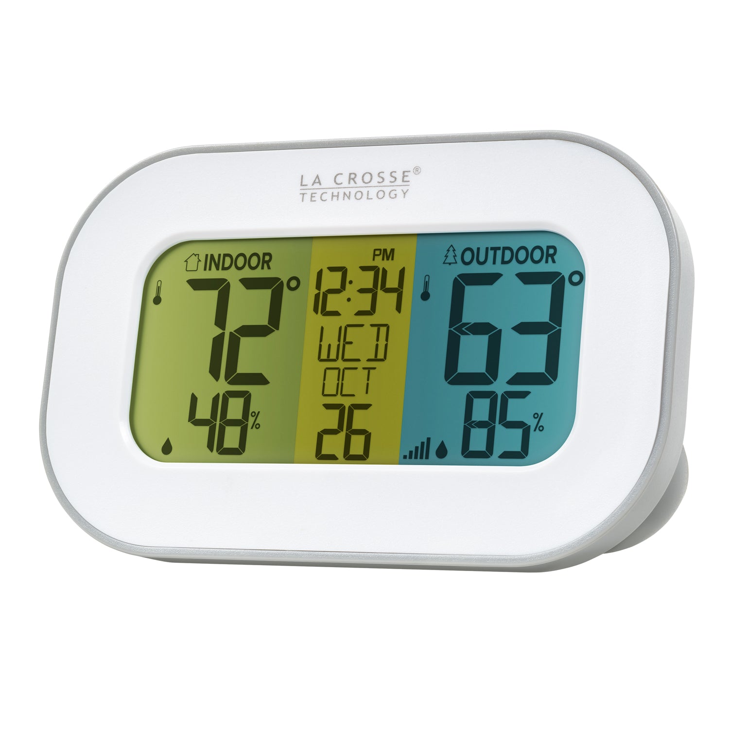 La Crosse Technology Wireless Temperature Station with Tri-Color LCD