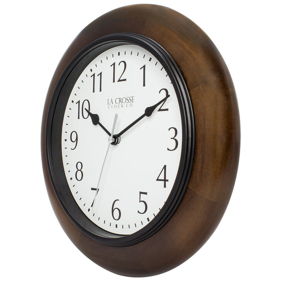 404-2625 10-inch Linwood Wall Clock – La Crosse Technology