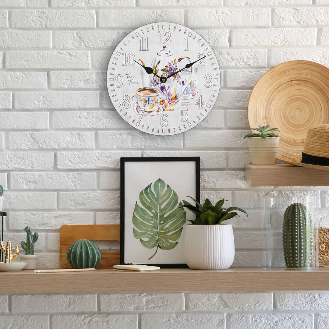 12-inch Teatime Wall Clock