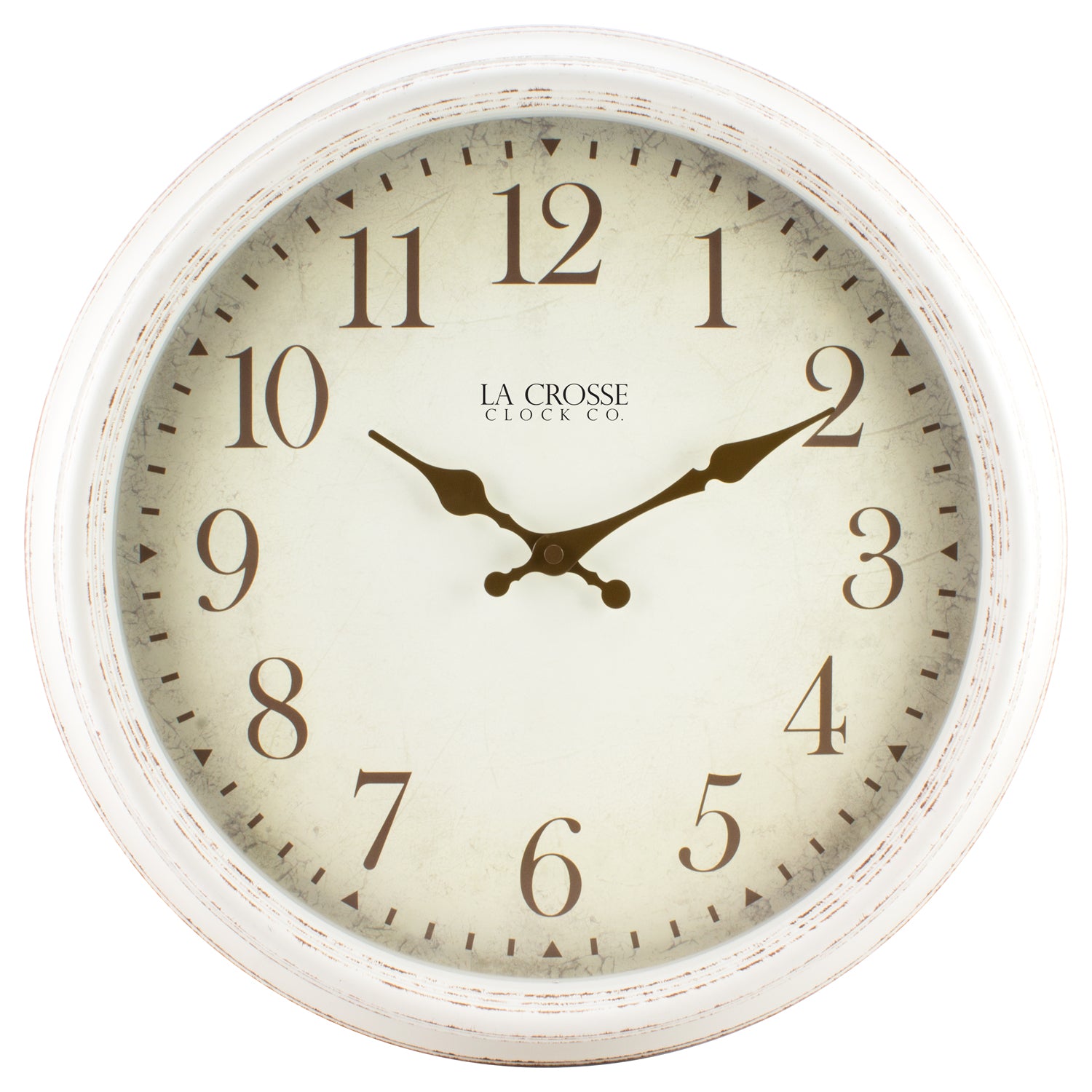 404-2641 15.5 inch Plastic Wall Clock